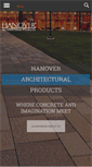 Mobile Screenshot of hanoverpavers.com